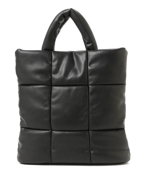 Ray BEAMS(レイビームス)の「MOHI × Ray BEAMS / 別注 キルティング バッグ(トートバッグ・レディース・ブラック/ベージュ・ONE SIZE)」の16枚目の写真