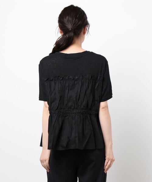 JUMELLE（ジュメロ）の「ドッキングT（シャツ/ブラウス・レディース・ホワイト/ブラック・FREE）」の21枚目の写真