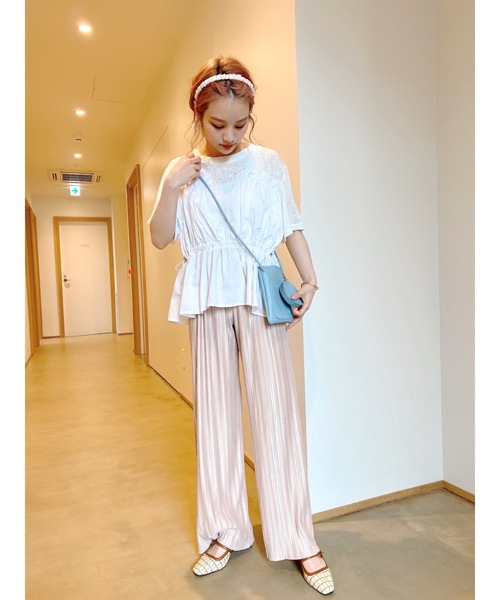 JUMELLE（ジュメロ）の「ドッキングT（シャツ/ブラウス・レディース・ホワイト/ブラック・FREE）」の11枚目の写真