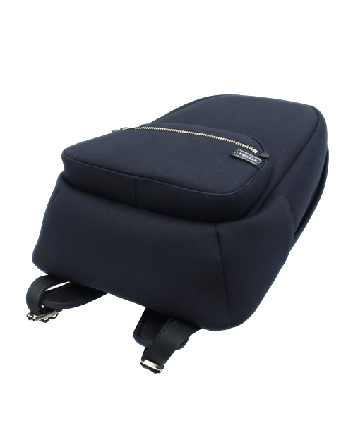 PORTER（ポーター）の「PORTER GIRL URBAN DAY PACK SMALL <B印 YOSHIDA SELECT>（バックパック/リュック・メンズ・グレー/ネイビー・ONE SIZE）」の4枚目の写真