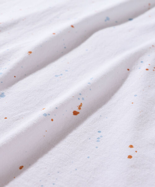 BEAMS（ビームス）の「BEAMS / ルーズ スプラッシュ Tシャツ（Tシャツ/カットソー・メンズ・ホワイト/キナリ・SMALL/MEDIUM/LARGE/X-LARGE）」の21枚目の写真