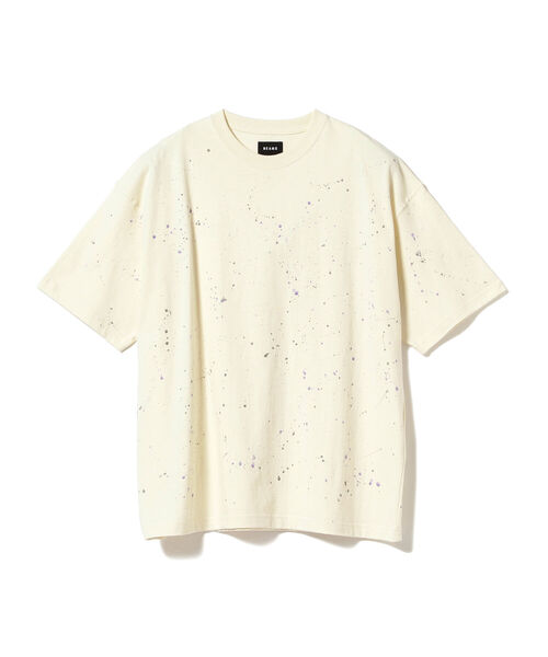 BEAMS（ビームス）の「BEAMS / ルーズ スプラッシュ Tシャツ（Tシャツ/カットソー・メンズ・ホワイト/キナリ・SMALL/MEDIUM/LARGE/X-LARGE）」の13枚目の写真