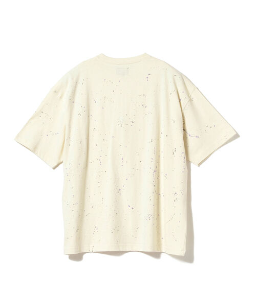 BEAMS（ビームス）の「BEAMS / ルーズ スプラッシュ Tシャツ（Tシャツ/カットソー・メンズ・ホワイト/キナリ・SMALL/MEDIUM/LARGE/X-LARGE）」の12枚目の写真