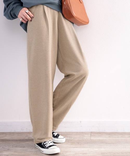 ゆったりテーパードパンツ セール】セットアップが楽しめる！ゆったりテーパードパンツ
