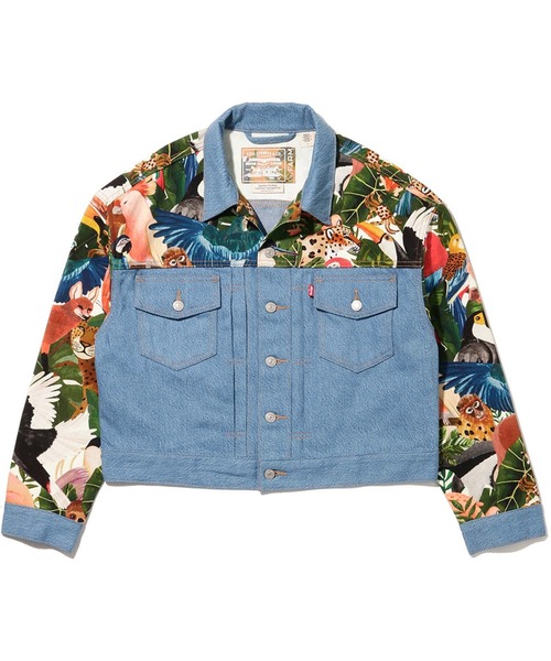 FARM Collaboration FARM HERITAGE トラッカージャケット CANOPY COLLAGE