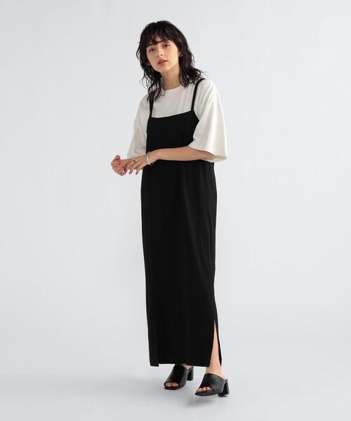 Feeling Made ドライタッチ Iライン キャミワンピース レディース Women Coen コーエン 公式ファッション通販