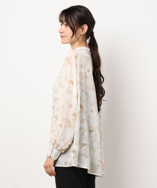 RETRO GIRL（レトロガール）の「柄BIGシアーシャツ（シャツ/ブラウス・レディース・グリーン系その他/ブルー系その他/アニマル・FREE）」の4枚目の写真