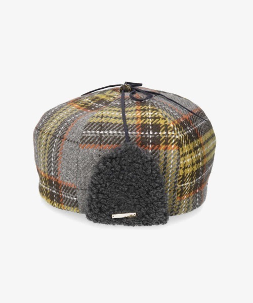 kaorinomori(カオリノモリ)の「カオリノモリ ラミーンベレー(ハンチング/ベレー帽・レディース・ホワイト/グレー・M/57.5cm)」の16枚目の写真