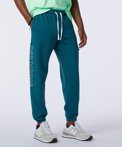 NEW BALANCE(ニューバランス)の「NB Athletics Clash スウェットパンツ(スウェットパンツ・メンズ・ネイビー/グリーン・SMALL/MEDIUM/LARGE/X-LARGE)」の5枚目の写真