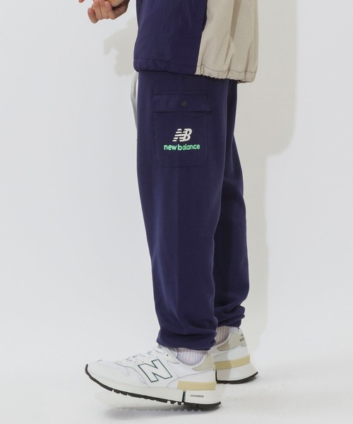 NEW BALANCE(ニューバランス)の「NB Athletics Clash スウェットパンツ(スウェットパンツ・メンズ・ネイビー/グリーン・SMALL/MEDIUM/LARGE/X-LARGE)」の8枚目の写真