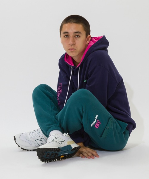 NEW BALANCE(ニューバランス)の「NB Athletics Clash スウェットパンツ(スウェットパンツ・メンズ・ネイビー/グリーン・SMALL/MEDIUM/LARGE/X-LARGE)」の7枚目の写真