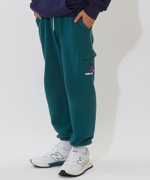 NEW BALANCE(ニューバランス)の「NB Athletics Clash スウェットパンツ(スウェットパンツ・メンズ・ネイビー/グリーン・SMALL/MEDIUM/LARGE/X-LARGE)」の14枚目の写真