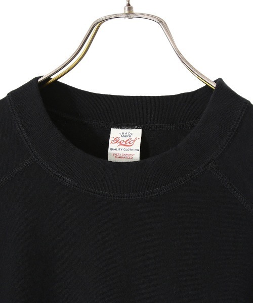 GOLD（ゴールド）の「GOLD / ゴールド：PEACH BRUSHED COTTON RAGLAN L/S TEE：21B-GL68804[MUS]（Tシャツ/カットソー・メンズ・ブラック/グリーン/ブラウン・SMALL/MEDIUM/LARGE）」の8枚目の写真