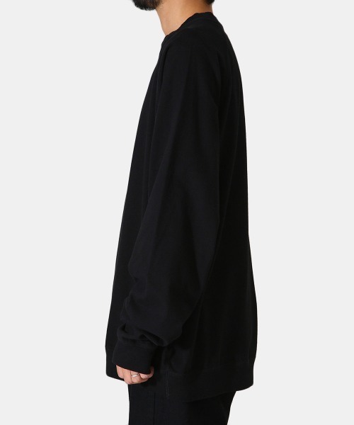 GOLD（ゴールド）の「GOLD / ゴールド：PEACH BRUSHED COTTON RAGLAN L/S TEE：21B-GL68804[MUS]（Tシャツ/カットソー・メンズ・ブラック/グリーン/ブラウン・SMALL/MEDIUM/LARGE）」の13枚目の写真