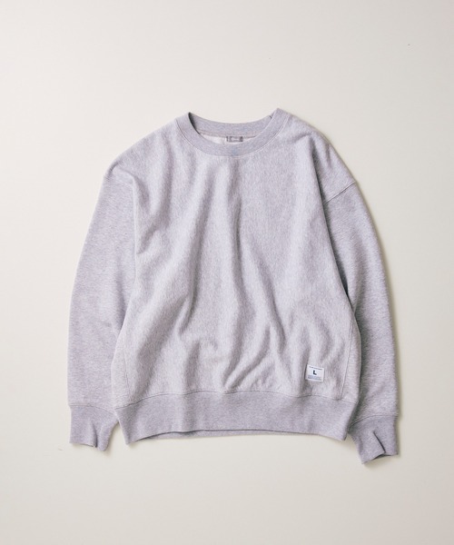 JOURNAL STANDARD relume（ジャーナルスタンダード　レリューム）の「【relume SPORTS WEAR】3XLオーバーサイズ ヘビーウェイトスウェット（スウェット・メンズ・ネイビー/グレー/ベージュ/ブラウン/ブラック/グリーン・MEDIUM/XXX-LARGE/LARGE）」の3枚目の写真