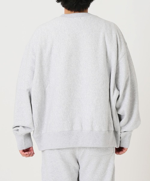 JOURNAL STANDARD relume（ジャーナルスタンダード　レリューム）の「【relume SPORTS WEAR】3XLオーバーサイズ ヘビーウェイトスウェット（スウェット・メンズ・ネイビー/グレー/ベージュ/ブラウン/ブラック/グリーン・MEDIUM/XXX-LARGE/LARGE）」の10枚目の写真