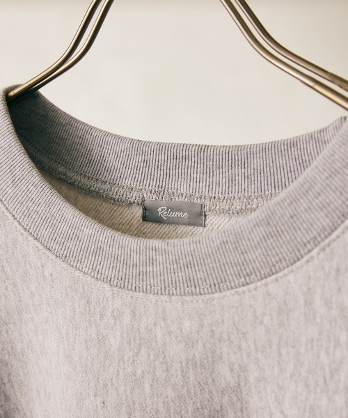 JOURNAL STANDARD relume（ジャーナルスタンダード　レリューム）の「【relume SPORTS WEAR】3XLオーバーサイズ ヘビーウェイトスウェット（スウェット・メンズ・ネイビー/グレー/ベージュ/ブラウン/ブラック/グリーン・MEDIUM/XXX-LARGE/LARGE）」の12枚目の写真