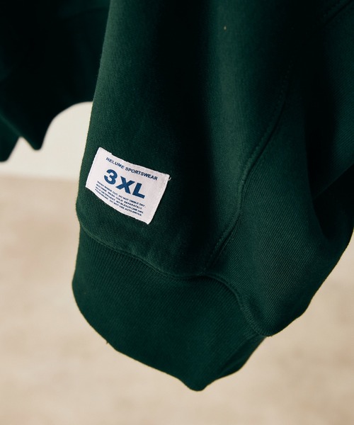 JOURNAL STANDARD relume（ジャーナルスタンダード　レリューム）の「【relume SPORTS WEAR】3XLオーバーサイズ ヘビーウェイトスウェット（スウェット・メンズ・ネイビー/グレー/ベージュ/ブラウン/ブラック/グリーン・MEDIUM/XXX-LARGE/LARGE）」の9枚目の写真