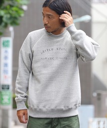 orSlow/オアスロウ USMC PRINT LOOPWHEEL CREWNECK SWEAT ロングスリーブ スウェットトレーナー