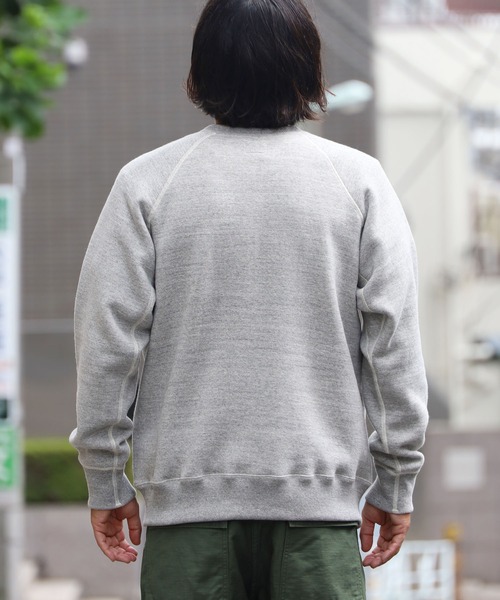 orSlow(オアスロウ)の「orSlow/オアスロウ USMC PRINT LOOPWHEEL CREWNECK SWEAT ロングスリーブ スウェットトレーナー(スウェット・メンズ・ヘザーグレー・3/4/2)」の18枚目の写真