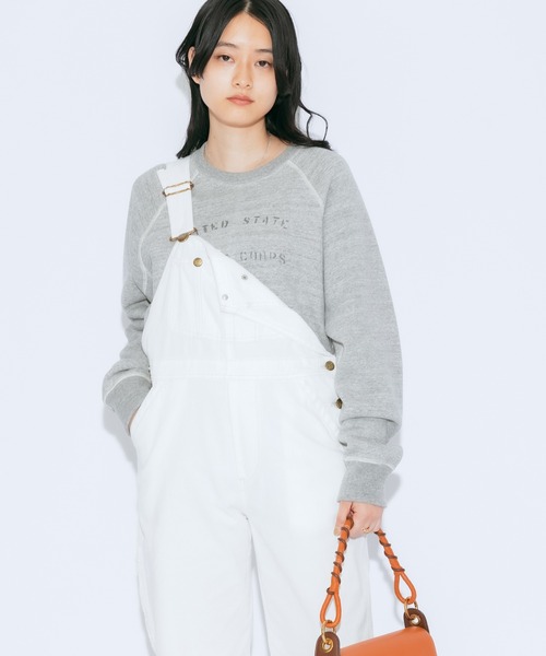 orSlow(オアスロウ)の「orSlow/オアスロウ USMC PRINT LOOPWHEEL CREWNECK SWEAT ロングスリーブ スウェットトレーナー(スウェット・メンズ・ヘザーグレー・3/4/2)」の9枚目の写真