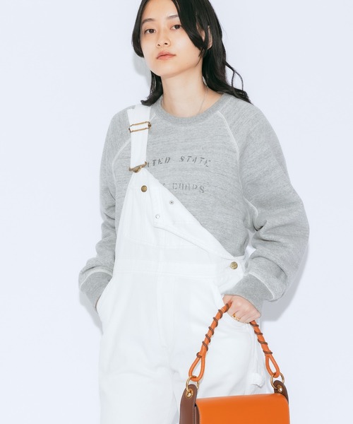 orSlow(オアスロウ)の「orSlow/オアスロウ USMC PRINT LOOPWHEEL CREWNECK SWEAT ロングスリーブ スウェットトレーナー(スウェット・メンズ・ヘザーグレー・3/4/2)」の10枚目の写真