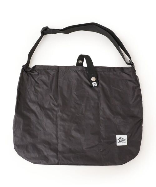 Drifter（ドリフター）の「Drifter:エコショルダー◇（エコバッグ/サブバッグ・レディース・ブラック/ブラウン/キャメル・ONE SIZE）」の4枚目の写真