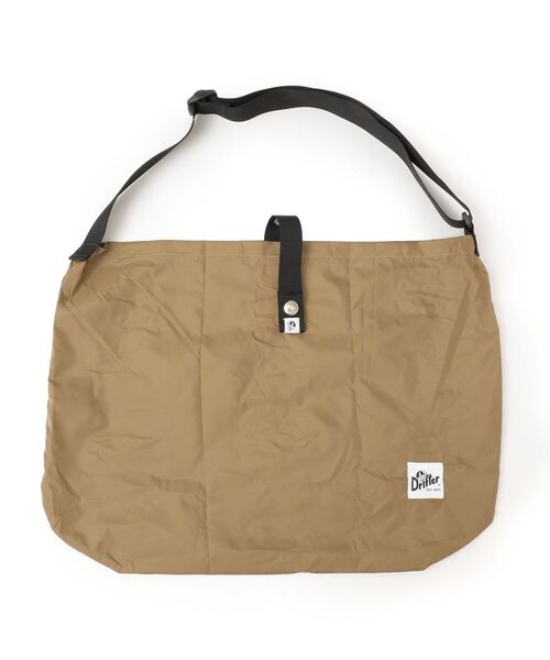 Drifter（ドリフター）の「Drifter:エコショルダー◇（エコバッグ/サブバッグ・レディース・ブラック/ブラウン/キャメル・ONE SIZE）」の5枚目の写真