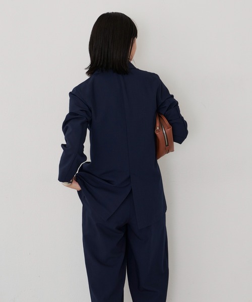 Aunt Marie's（アントマリーズ）の「テーラードジャケット　/ set up(別売)（テーラードジャケット・レディース・ブラック/ネイビー・FREE）」の18枚目の写真