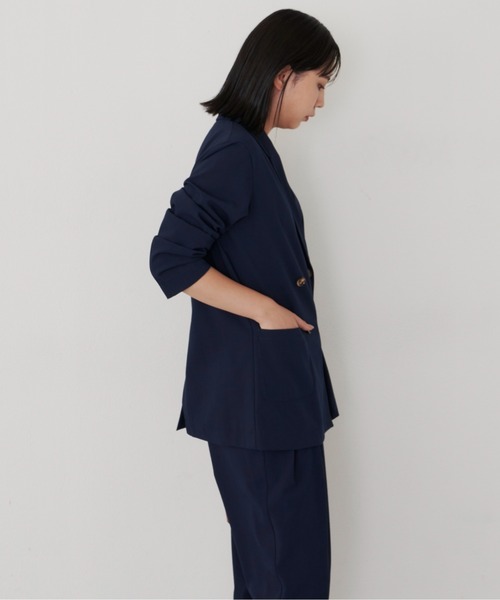 Aunt Marie's（アントマリーズ）の「テーラードジャケット　/ set up(別売)（テーラードジャケット・レディース・ブラック/ネイビー・FREE）」の13枚目の写真