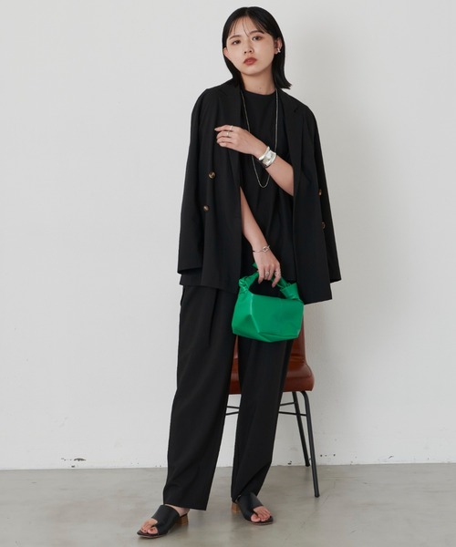 Aunt Marie's（アントマリーズ）の「テーラードジャケット　/ set up(別売)（テーラードジャケット・レディース・ブラック/ネイビー・FREE）」の16枚目の写真