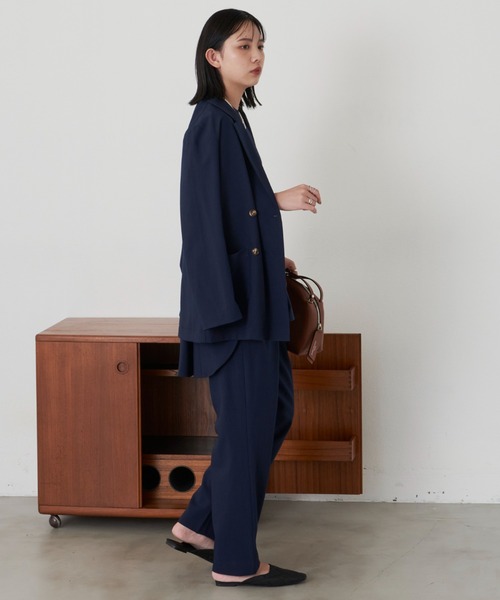 Aunt Marie's（アントマリーズ）の「テーラードジャケット　/ set up(別売)（テーラードジャケット・レディース・ブラック/ネイビー・FREE）」の19枚目の写真