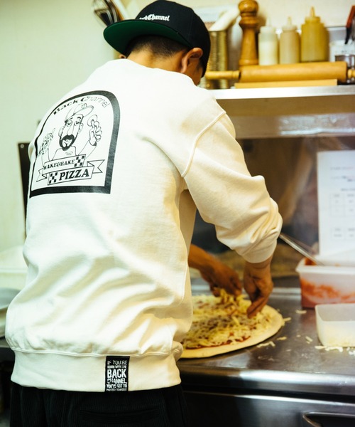 Back Channel（バックチャンネル）の「Back Channel × Prillmal × ROCCOS CREW SWEAT（スウェット・メンズ・ナチュラル/ミックスグレー/ブラック・XX-LARGE/MEDIUM/LARGE/SMALL/X-LARGE）」の4枚目の写真