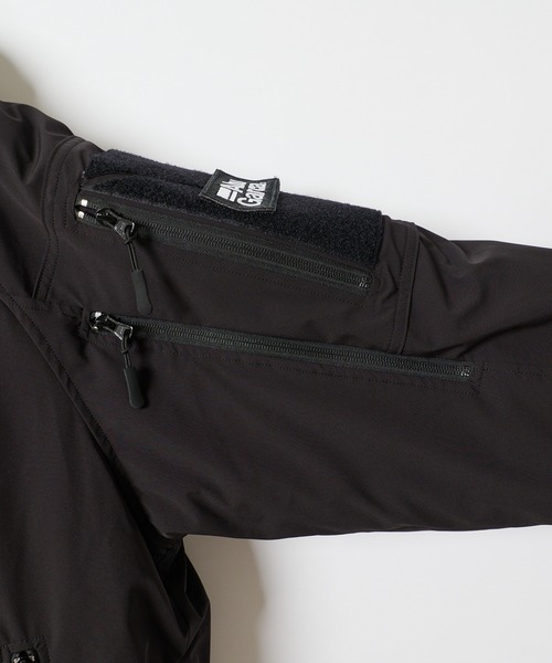 CIAOPANIC（チャオパニック）の「#【Abu Garcia × is-ness】CLOUD PADDING JACKET /クラウドパディングジャケット（マウンテンパーカー・メンズ・オリーブ/ブラック・LARGE/MEDIUM）」の7枚目の写真