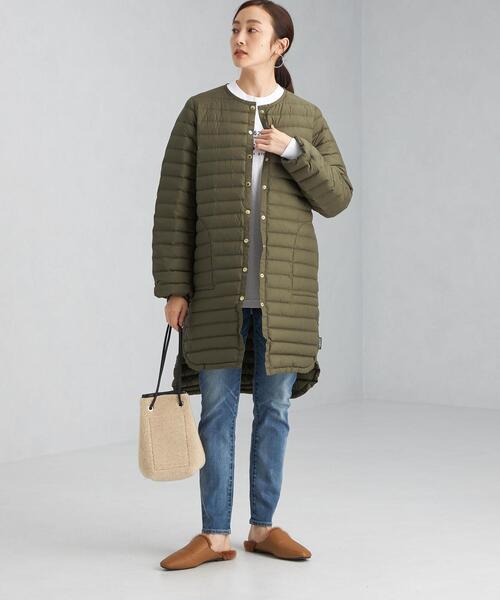 Traditional Weatherwear(トラディショナルウェザーウェア)の「【別注】<Traditional Weatherwear> ARKLEY ロング ダウン コート(ダウンジャケット/コート・レディース・ブラック/オリーブ/ネイビー・36/34)」の17枚目の写真