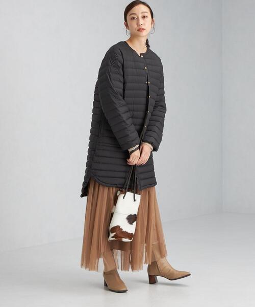 Traditional Weatherwear(トラディショナルウェザーウェア)の「【別注】<Traditional Weatherwear> ARKLEY ロング ダウン コート(ダウンジャケット/コート・レディース・ブラック/オリーブ/ネイビー・36/34)」の19枚目の写真