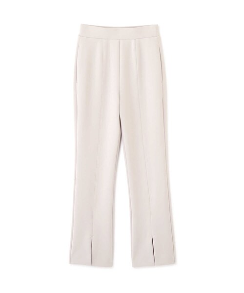 NATURAL BEAUTY BASIC（ナチュラルビューティーベーシック）の「フロントスリットパンツ（その他パンツ・レディース・ベージュ/ブラック・SMALL/MEDIUM）」の8枚目の写真