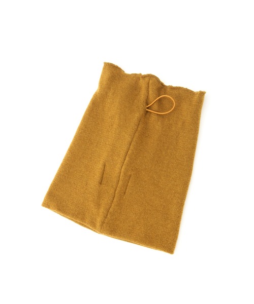 human woman（ヒューマンウーマン）の「◆２ＷＡＹニット帽＆ネックウォーマー（ネックウォーマー/スヌード・レディース・ブラック/ベージュ系その他・FREE）」の11枚目の写真