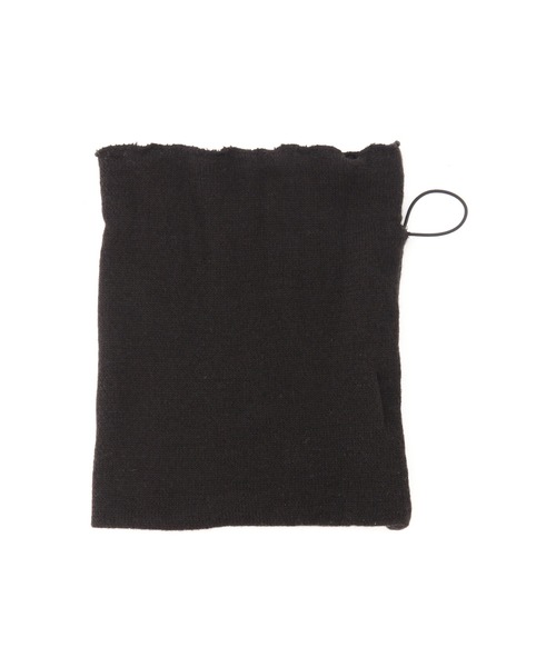 human woman（ヒューマンウーマン）の「◆２ＷＡＹニット帽＆ネックウォーマー（ネックウォーマー/スヌード・レディース・ブラック/ベージュ系その他・FREE）」の4枚目の写真