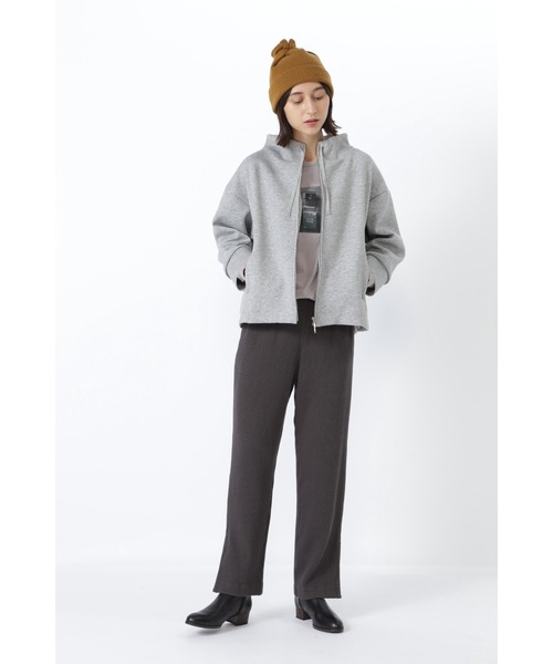 human woman（ヒューマンウーマン）の「◆２ＷＡＹニット帽＆ネックウォーマー（ネックウォーマー/スヌード・レディース・ブラック/ベージュ系その他・FREE）」の5枚目の写真