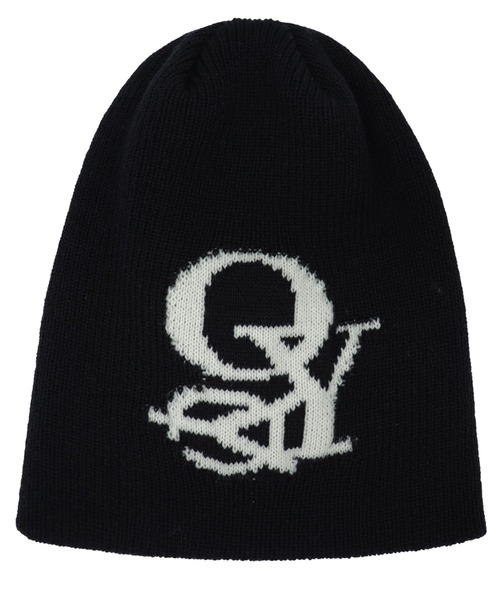 OY(オーワイ)の「『OY/オーワイ』OVERLAP LOGO BEANIE/オーバーラップ ロゴ ビーニー ニットキャップ(ニットキャップ/ビーニー・メンズ・ブラック/グレー・FREE)」の9枚目の写真