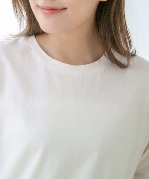 Honeys（ハニーズ）の「チュニックＴシャツ（その他トップス・レディース・ベージュ/ダークカーキ/オフホワイト/ブラック・LL/L/S/M）」の15枚目の写真