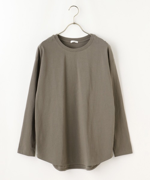 Honeys（ハニーズ）の「チュニックＴシャツ（その他トップス・レディース・ベージュ/ダークカーキ/オフホワイト/ブラック・LL/L/S/M）」の11枚目の写真