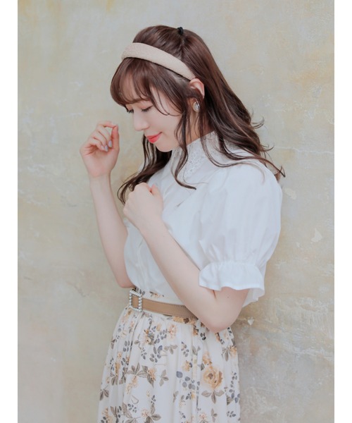 Areeam（アリーム）の「どこへでも行けるレース襟ブラウス（シャツ/ブラウス・レディース・オフホワイト・FREE）」の12枚目の写真