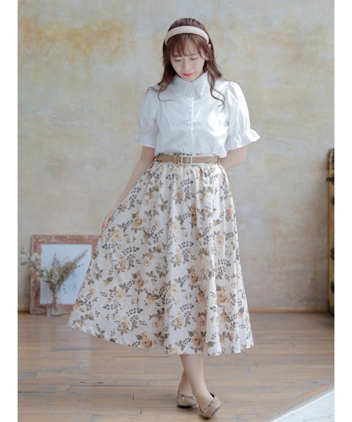 Areeam（アリーム）の「どこへでも行けるレース襟ブラウス（シャツ/ブラウス・レディース・オフホワイト・FREE）」の7枚目の写真