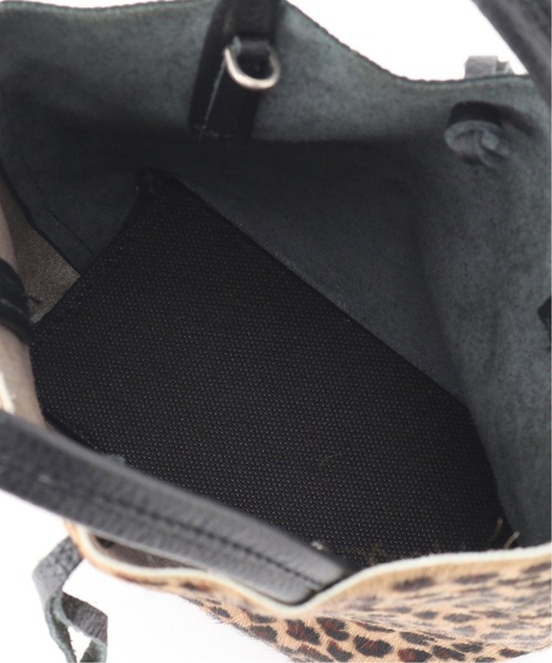 MARLON FIRENZE（マーロンフィレンツェ）の「【MARLON/マルロン】 SHOPPER MINI HALF PONY：バッグ◆（ショルダーバッグ・レディース・ブラック/キャメル/ベージュ・FREE）」の13枚目の写真