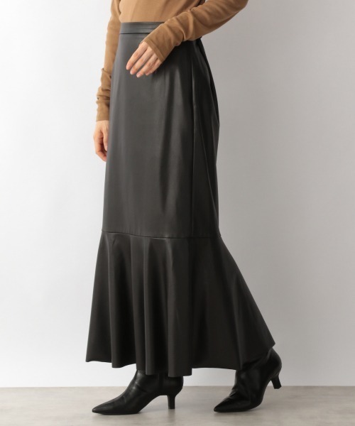 LOWRYS FARM（ローリーズファーム）の「レザーマーメイドスカート