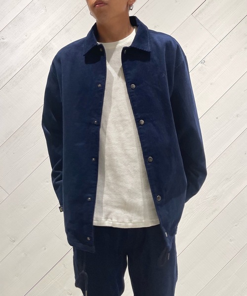 Hurley (ハーレー)の「M CORDUROY COACHES JACKET / ハーレーコーチジャケット(その他アウター・メンズ・ネイビー/ブラウン/グレー・SMALL/MEDIUM/LARGE/X-LARGE)」の3枚目の写真