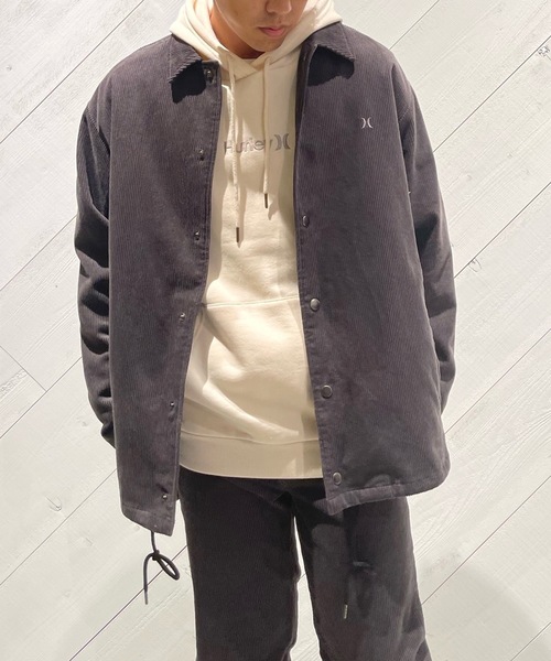 Hurley (ハーレー)の「M CORDUROY COACHES JACKET / ハーレーコーチジャケット(その他アウター・メンズ・ネイビー/ブラウン/グレー・SMALL/MEDIUM/LARGE/X-LARGE)」の2枚目の写真