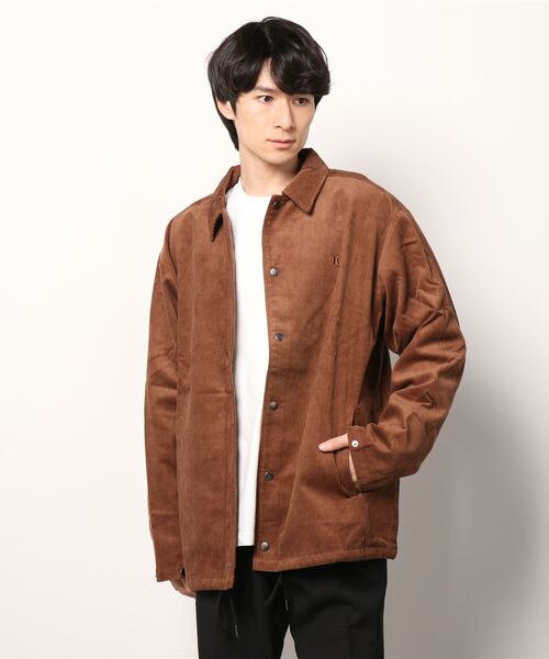 Hurley (ハーレー)の「M CORDUROY COACHES JACKET / ハーレーコーチジャケット(その他アウター・メンズ・ネイビー/ブラウン/グレー・SMALL/MEDIUM/LARGE/X-LARGE)」の8枚目の写真